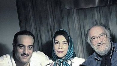 تعجب همسر داریوش ارجمند از شنیدن خاطره شیطنت پسرش+ فیلم