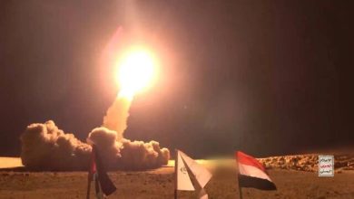 موشک دوم از یمن به سمت اراضی اشغالی شلیک شد!