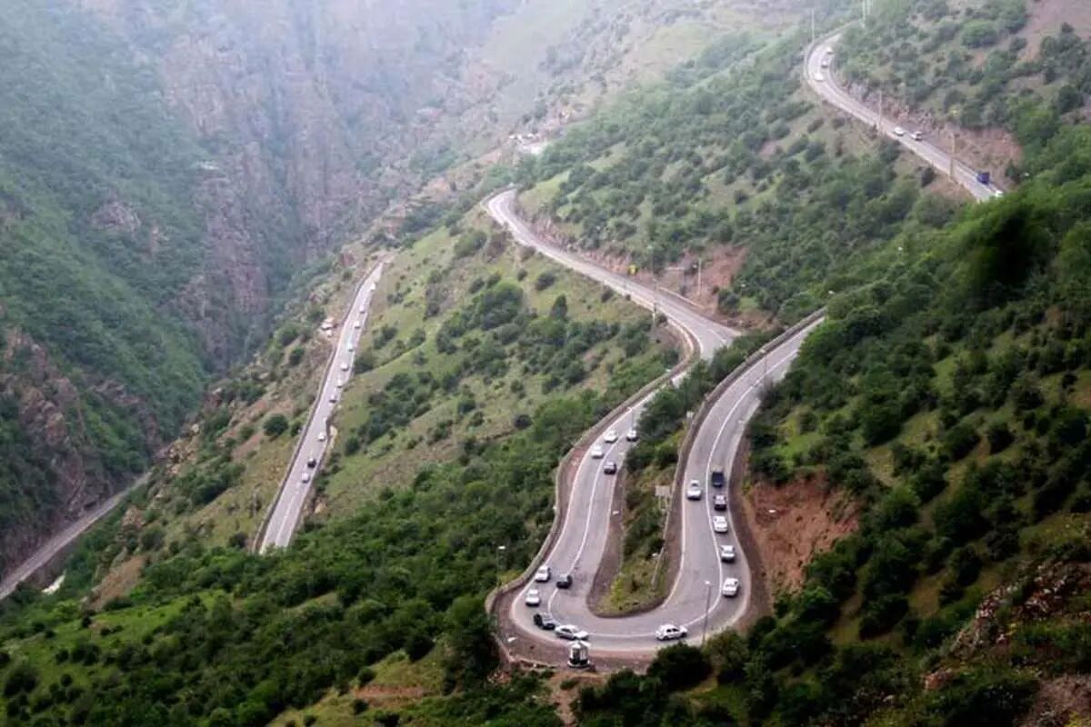 محدودیت ترافیکی جاده چالوس اعلام شد