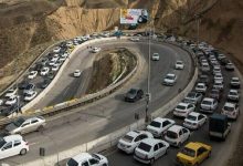 ممنوعیت تردد در محور چالوس به سمت کرج تا اطلاع ثانوی