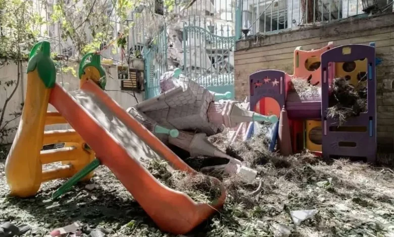 انفجار مهد کودک
