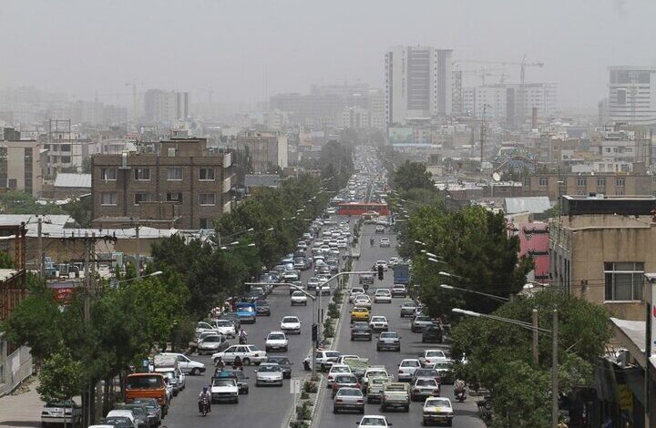 آسمان خاکستری ایران؛ خرمآباد رکورددار آلودگی هوا در ۲۷ شهریور