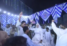 "وفاء عريس في حفل زفافه 🤵‍♂️👰‍♂️جشن عروسی در شهر کوم امبو مصر به فاجعه‌ای غم‌انگیز