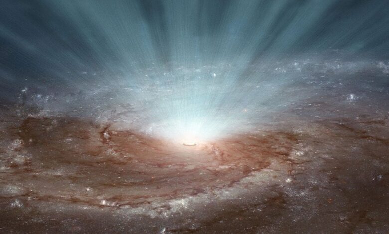 وقتی پرتوهای سرگردان فضا راز سیاهچاله را فاش کردند