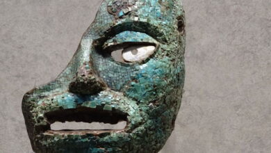 ماسک باستانی ساتیر