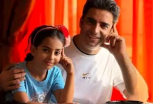 منوچهر هادی خارج از قاب سینما؛ پدرانه‌ترین لحظه با دخترش+تصویر