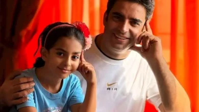 منوچهر هادی خارج از قاب سینما؛ پدرانه‌ترین لحظه با دخترش+تصویر