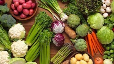 سبزیجات و لاغری