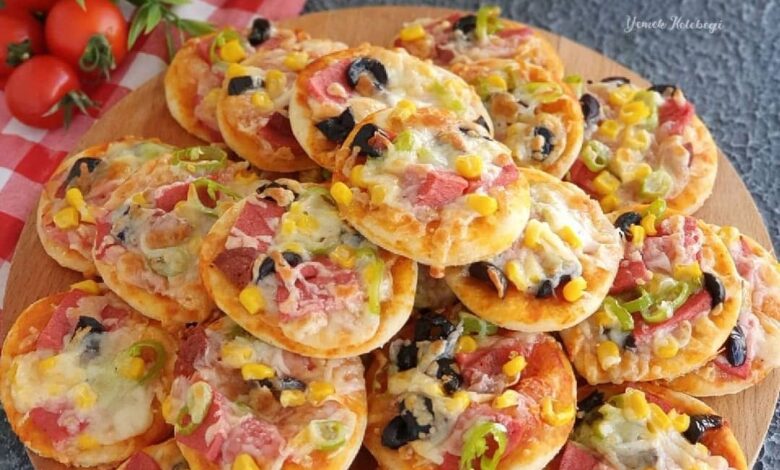 لقمه پیتزایی