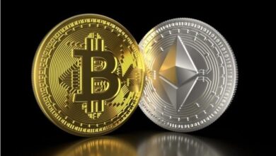 قیمت بیت‌کوین و اتریوم