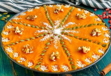 دسر کدو حلوایی