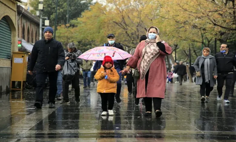 کاهش دمای تهران