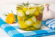 نگهداری سیر در روغن