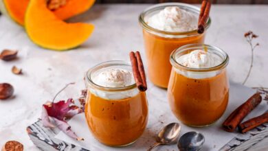 دسر پاییزی؛ طرز تهیه پودینگ کدو حلوایی، لطیف، خوشعطر و خانگی