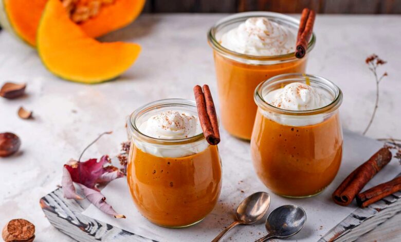 دسر پاییزی؛ طرز تهیه پودینگ کدو حلوایی، لطیف، خوشعطر و خانگی