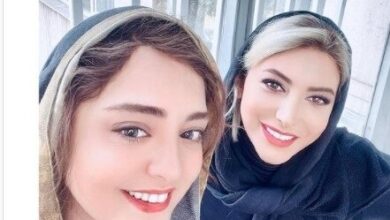 قاب صمیمی نرگس محمدی و فریبا نادری جلب‌توجه کرد