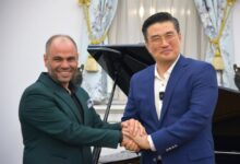 ویدئو پربازدید از آوازخوانی سفیر کره جنوبی در قم