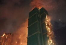 هنگ‌کنگ در شوک؛ برج‌های مسکونی گرفتار شعله‌های آتش