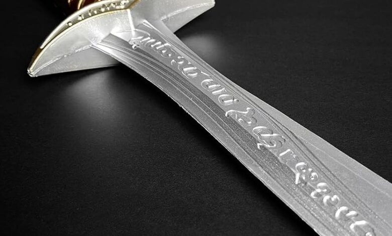 پشتپرده ساخت شمشیر ارباب حلقهها؛ از ضایعات فلزی تا نماد سینمایی