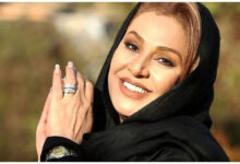 نسرین مقانلو در کنار سهراب پاکزاد