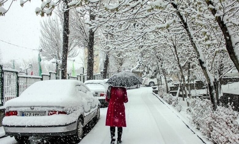 زمان دقیق بارش برف و آغاز یخبندان مشخص شد