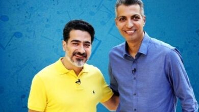 قاب مشترک عادل فردوسی‌پور و همایون شجریان خبرساز شد