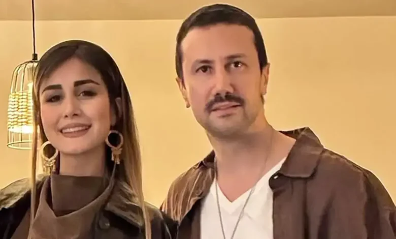 تصویر عاشقانه شاهرخ استخری در تولد همسرش