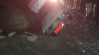 فرونشست زمین در شهرک ولیعصر