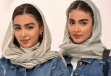 سلفی صمیمی: سارا و نیکای پایتخت همراه مادرشان