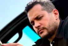 استایل شیک سیاوش خیرابی در جشن کریسمس