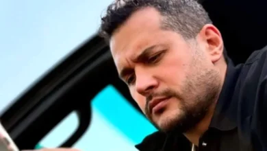 استایل شیک سیاوش خیرابی در جشن کریسمس