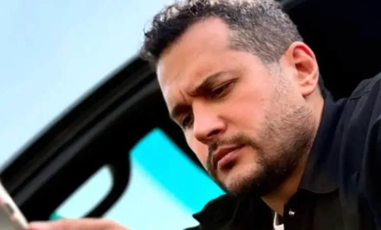 استایل شیک سیاوش خیرابی در جشن کریسمس