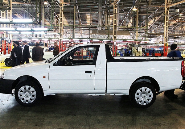 ایران خودرو وانت آریسان