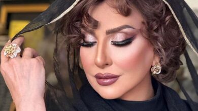 استایل متفاوت مرجانه گلچین در مراسم عروسی مریم و سهیل