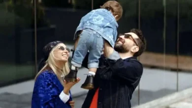 عکس خانوادگی بهرام رادان که توجه‌ها را جلب کرد