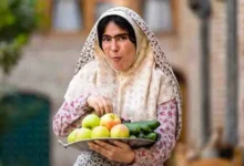 تولد متفاوت خانم بازیگر بامداد خمار در دل بیابان