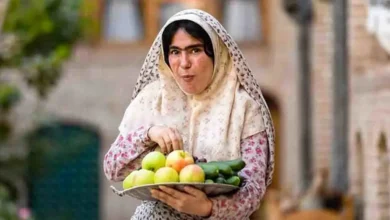 تولد متفاوت خانم بازیگر بامداد خمار در دل بیابان