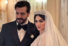 مراسم ازدواج مریم مومن با صدای مولاناخوانی علیمردانی رنگ گرفت + فیلم