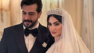 مراسم ازدواج مریم مومن با صدای مولاناخوانی علیمردانی رنگ گرفت + فیلم