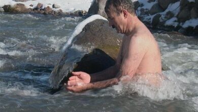 مرد یخی آذربایجان